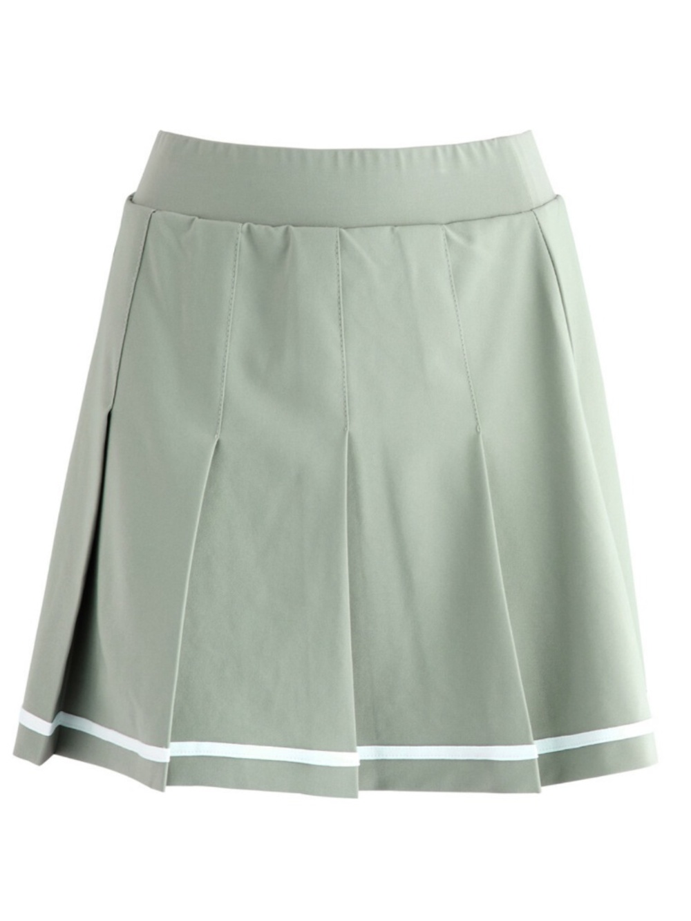 Varley "Clarendon" Pleated Skort in Light Sage, M